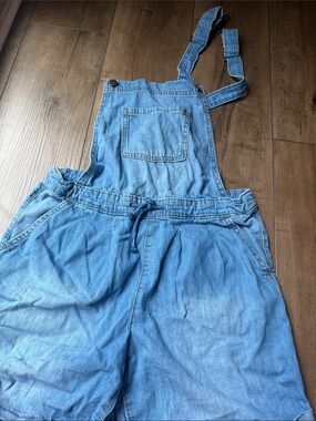 Cat & Jack Light Blue Denim Shortalls